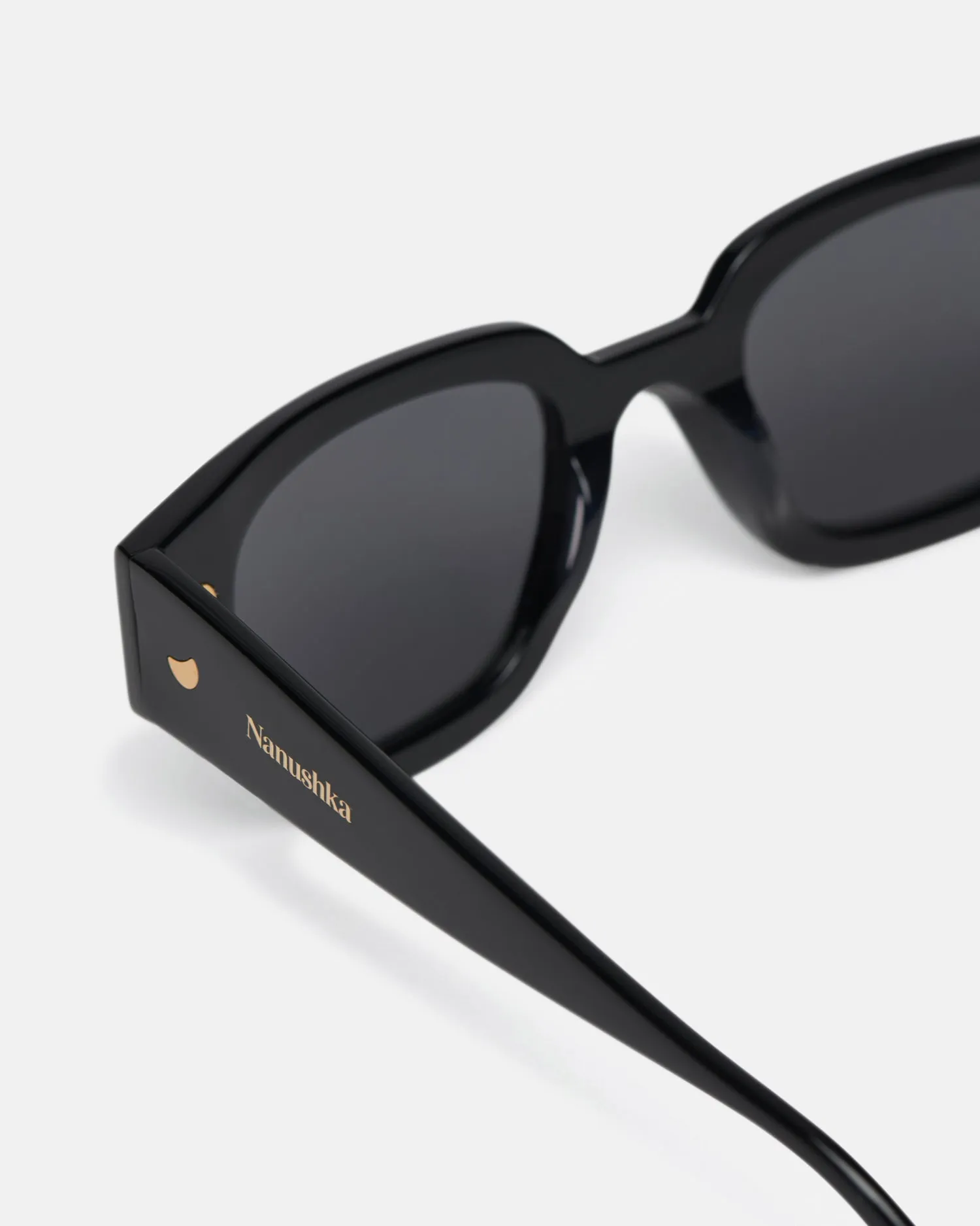 Samui - Bio-Plastic D-Frame Sunglasses - Black sold by Nanushka product image thumbnail 4