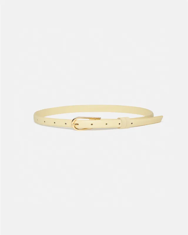 Selene - Alt-Nappa Belt - Vanilla sold by Nanushka