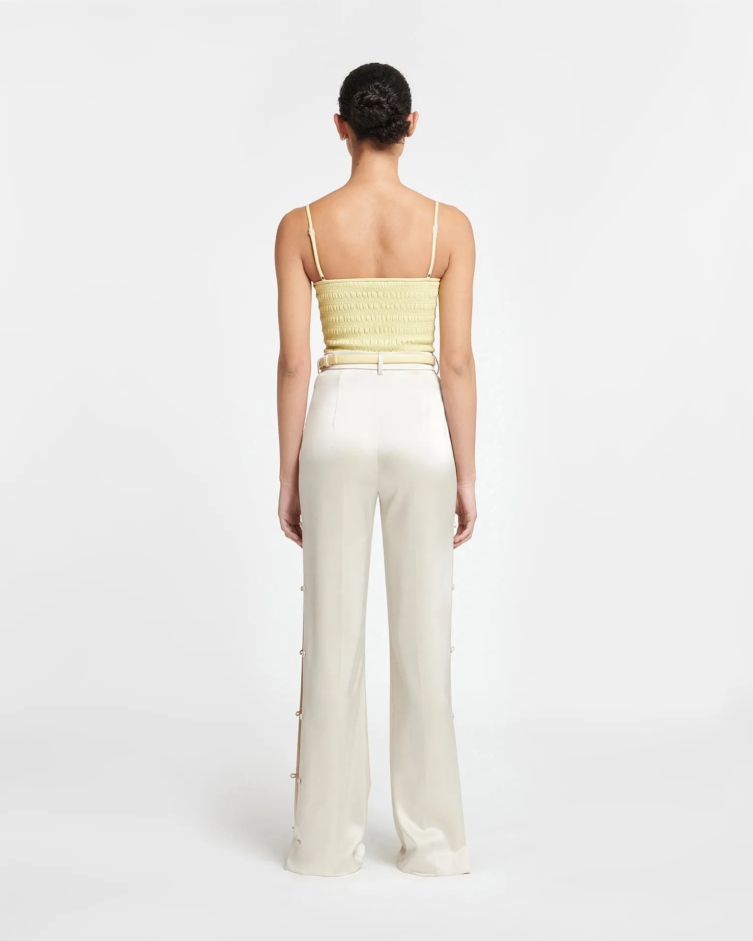 Selene - Alt-Nappa Belt - Vanilla sold by Nanushka product image thumbnail 5