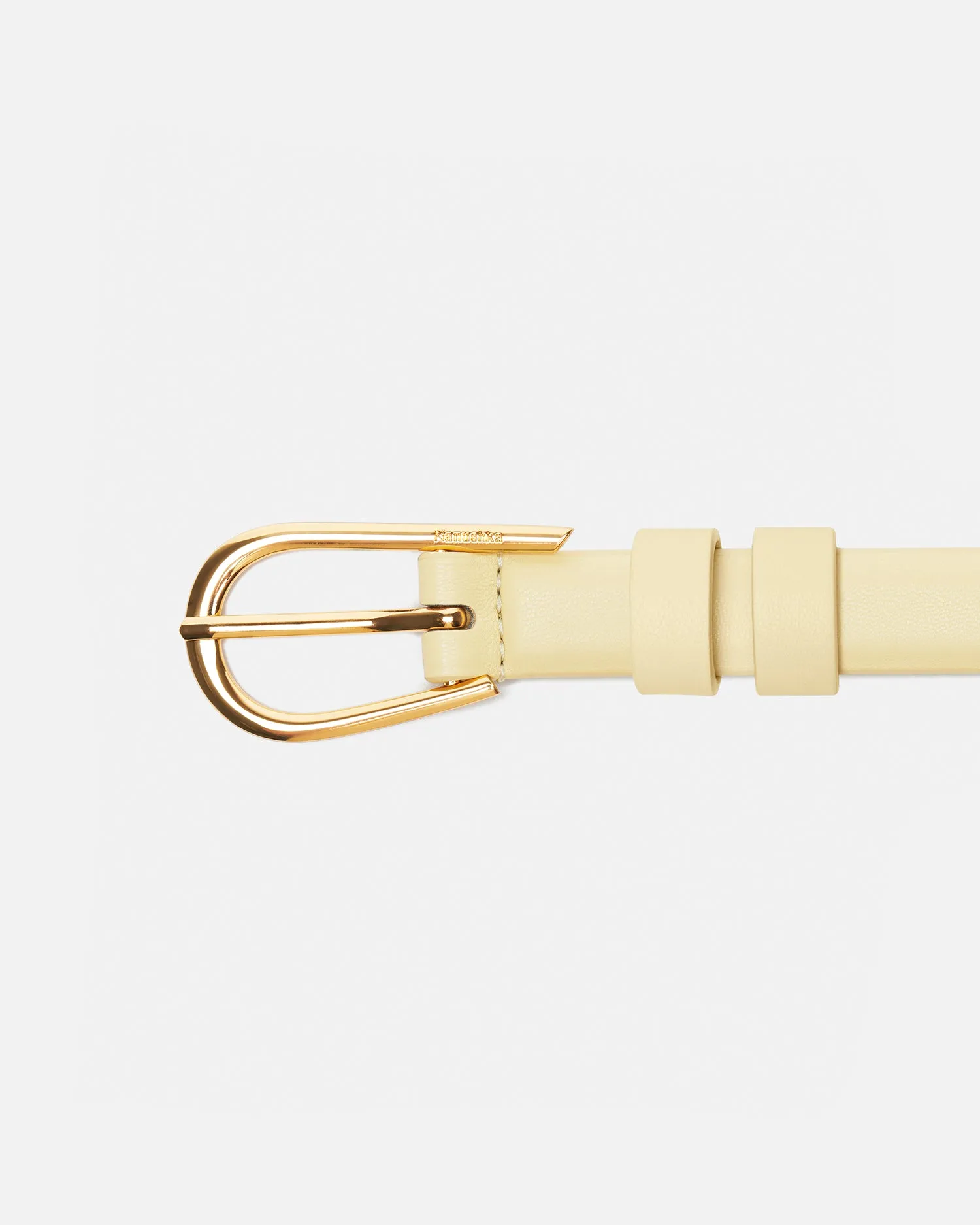 Selene - Alt-Nappa Belt - Vanilla sold by Nanushka product image thumbnail 2