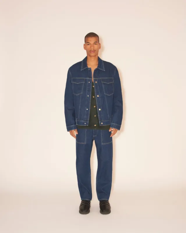 Boyce - Sale Patch Pocket Jacket - Eco Indigo sold by Nanushka