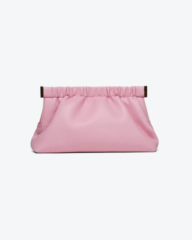 The Bar Clutch Mini - Sale Alt-Nappa Clutch - Pink sold by Nanushka