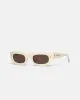 Kadee - Bio-Plastic D-Frame Sunglasses - Shell sold by Nanushka