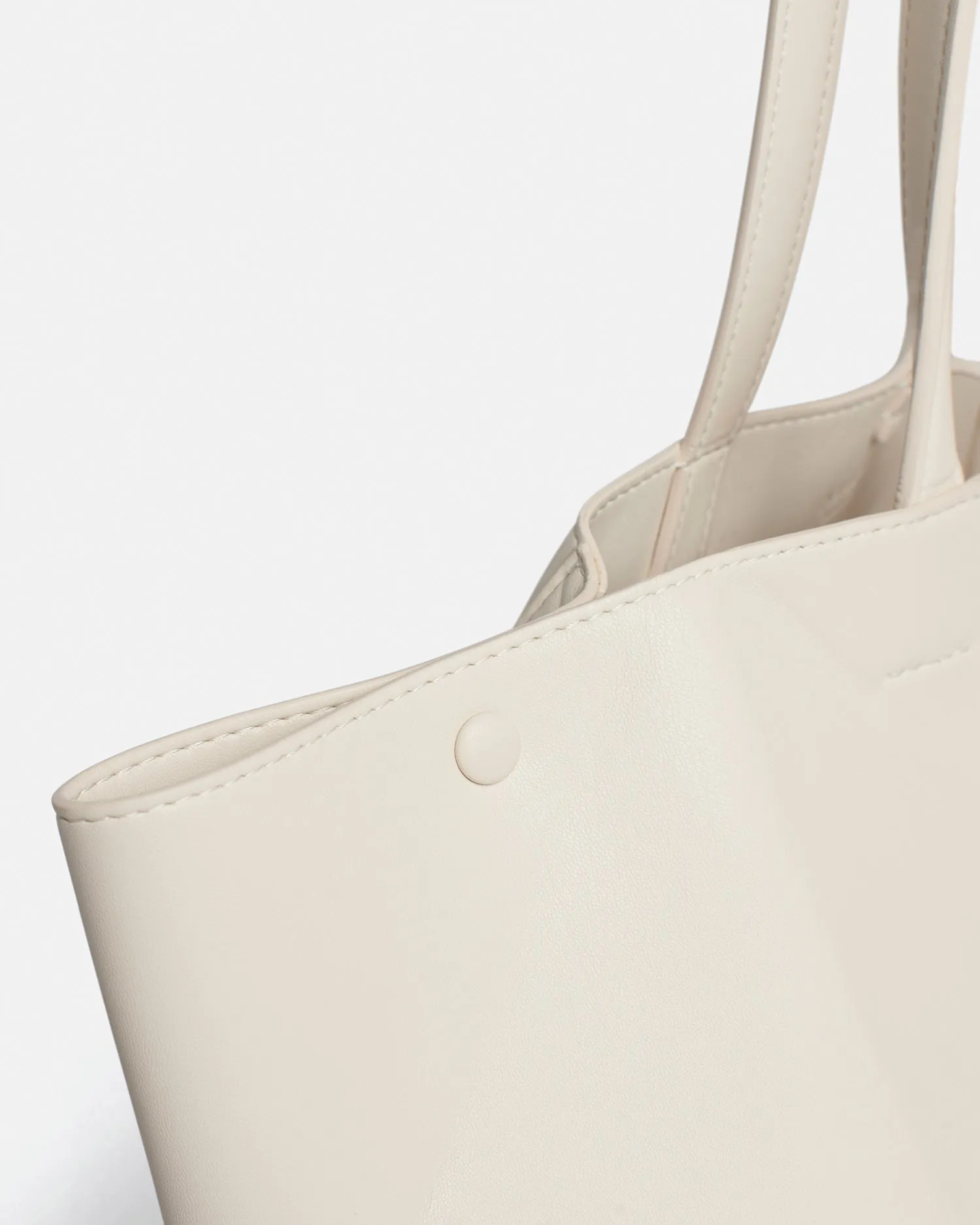 The Origami Tote - Alt-Nappa Tote - Creme sold by Nanushka product image thumbnail 3