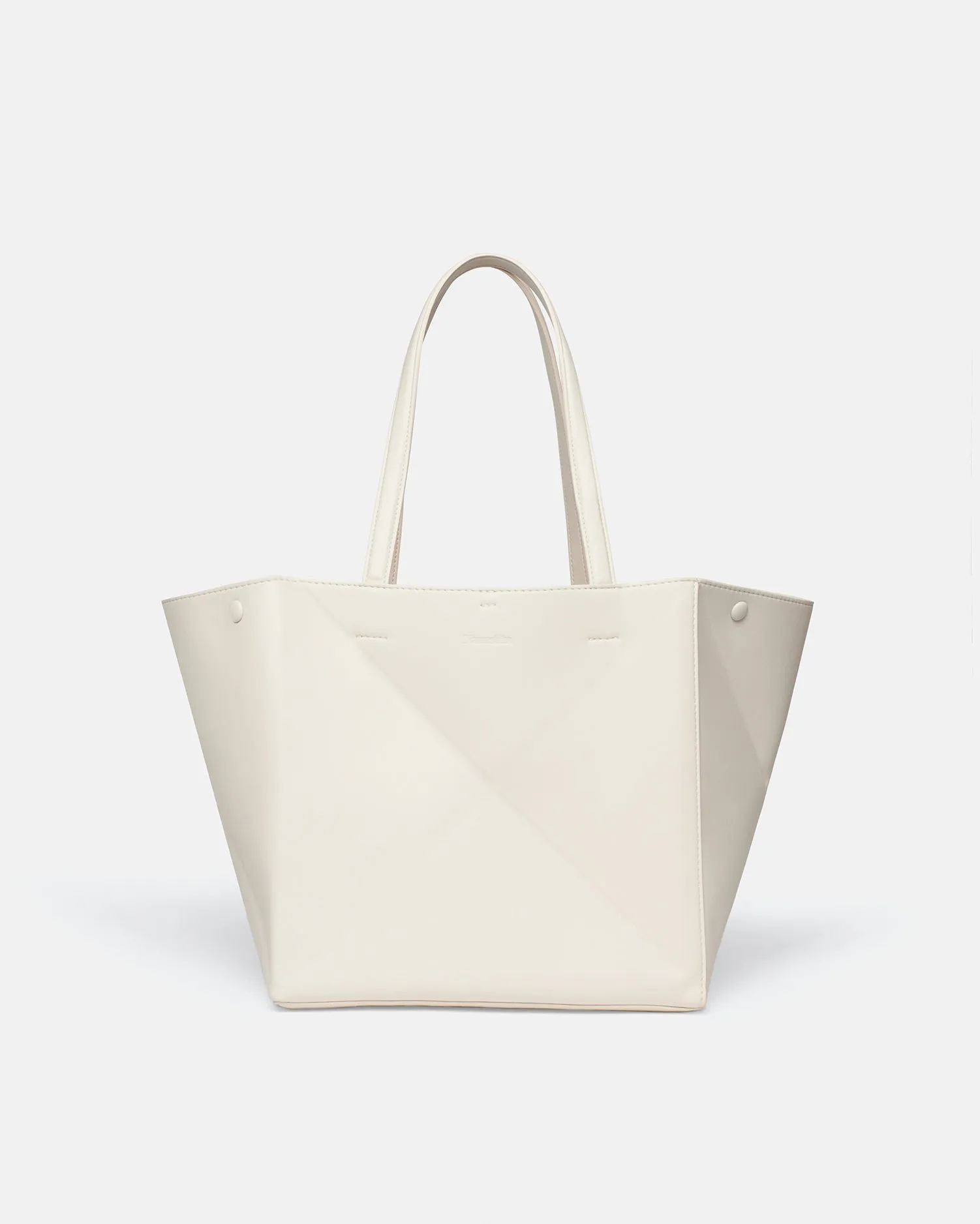 The Origami Tote - Alt-Nappa Tote - Creme sold by Nanushka product image thumbnail 2