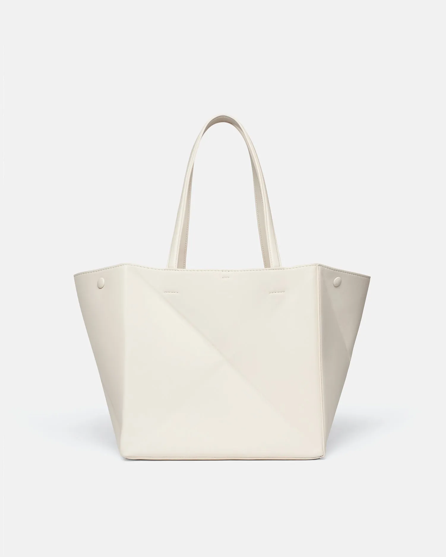 The Origami Tote - Alt-Nappa Tote - Creme sold by Nanushka