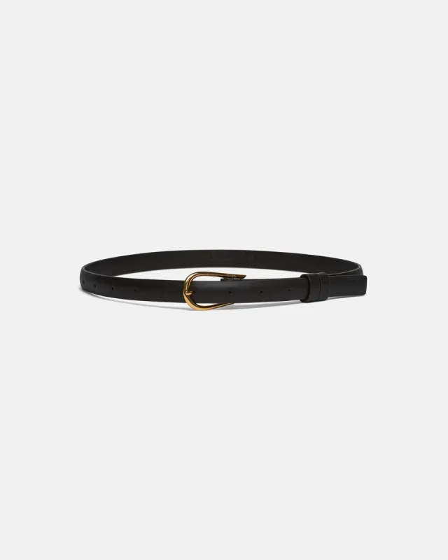 Selene - Alt-Nappa Belt - Black sold by Nanushka