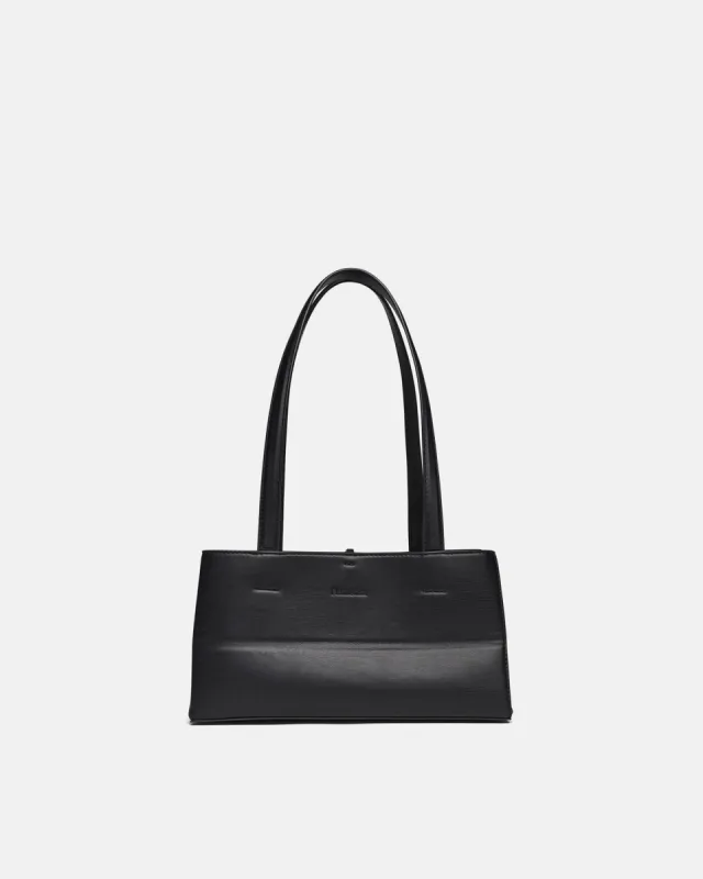 The Origami Bag - Alt-Nappa Bag - Black sold by Nanushka