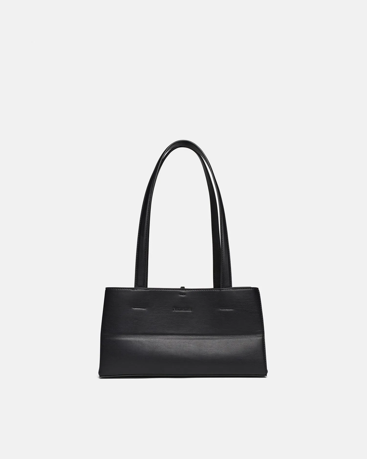 The Origami Bag - Alt-Nappa Bag - Black sold by Nanushka