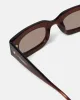 Kadee - Bio-Plastic D-Frame Sunglasses - Brown sold by Nanushka