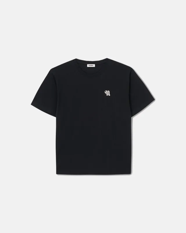 Reece - Organically Grown Cotton T-Shirt - Black sold by Nanushka