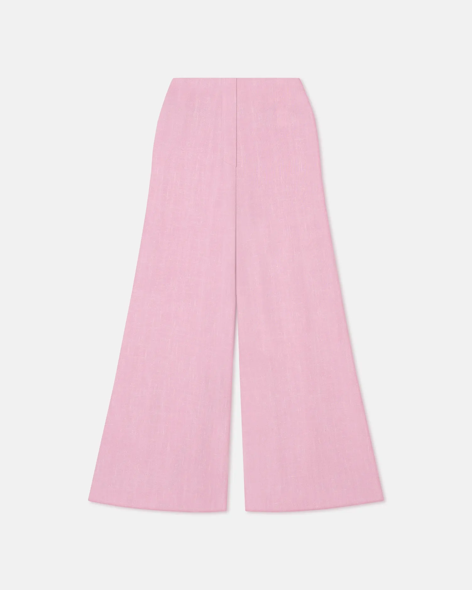 Charis - Fluted-Leg Silk Viscose Tweed Pants - Orchid sold by Nanushka product image thumbnail 5