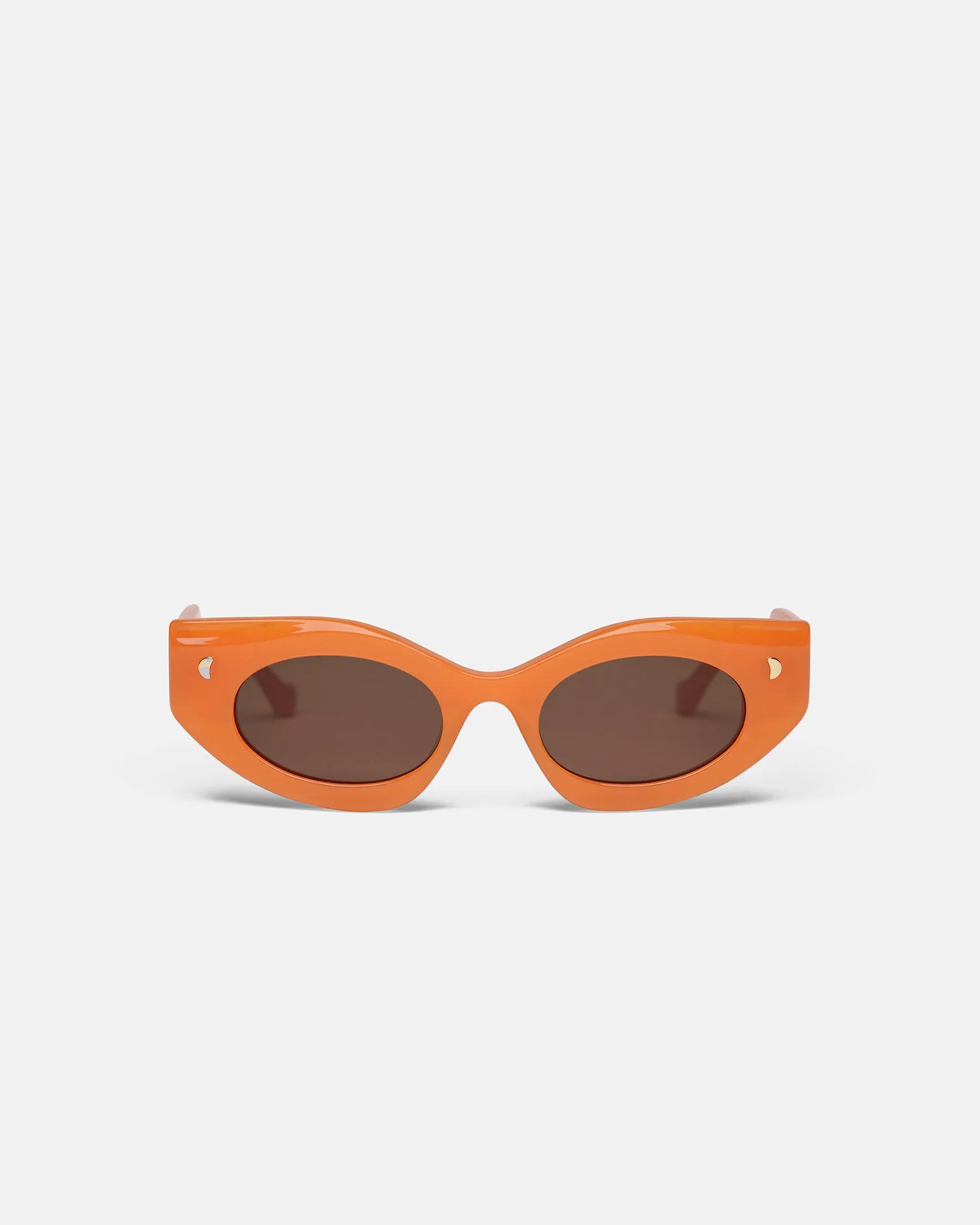 Leonie - Bio-Plastic Sunglasses - Orange Merino sold by Nanushka