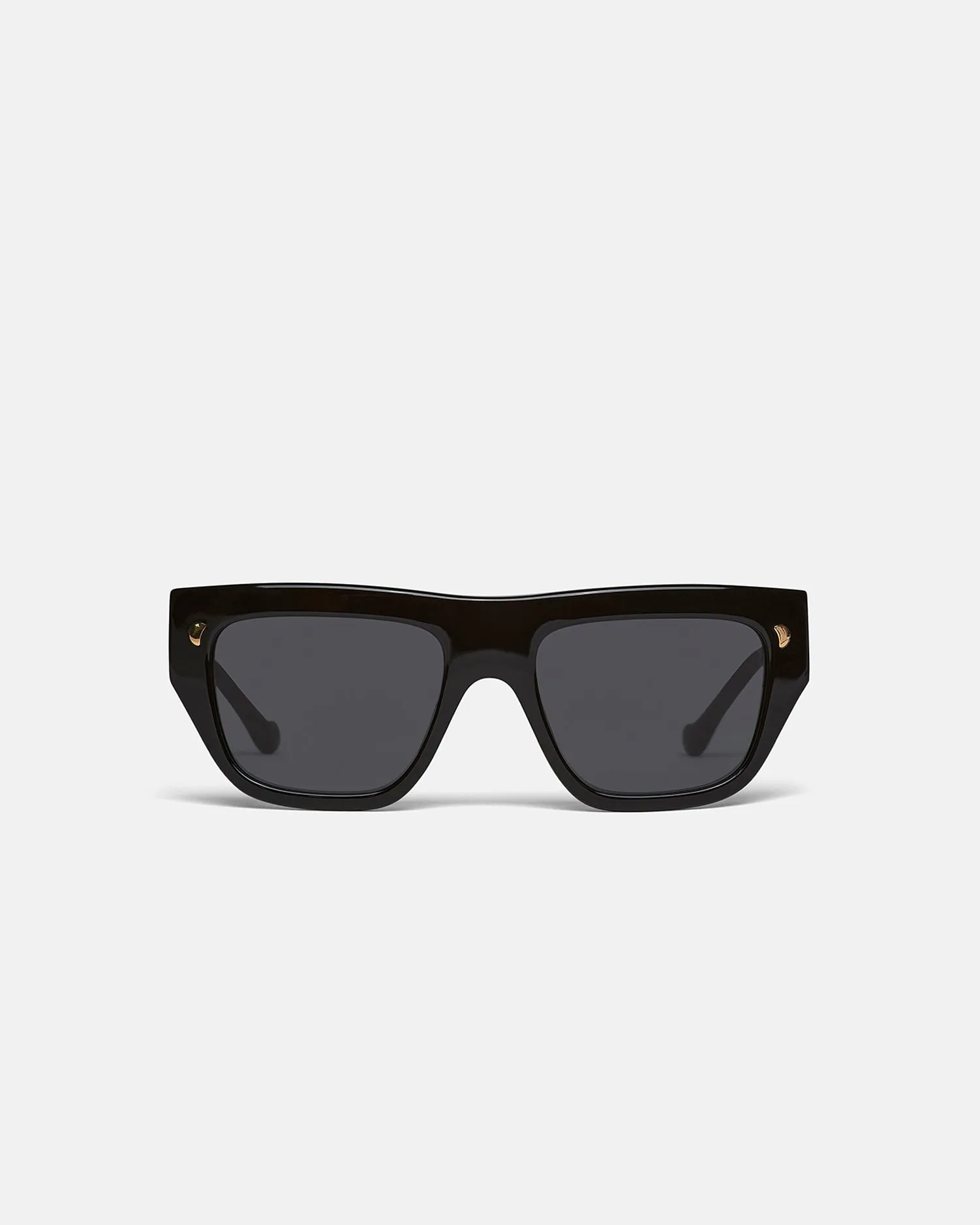 Martim - Bio-Plastic D-Frame Sunglasses - Black sold by Nanushka