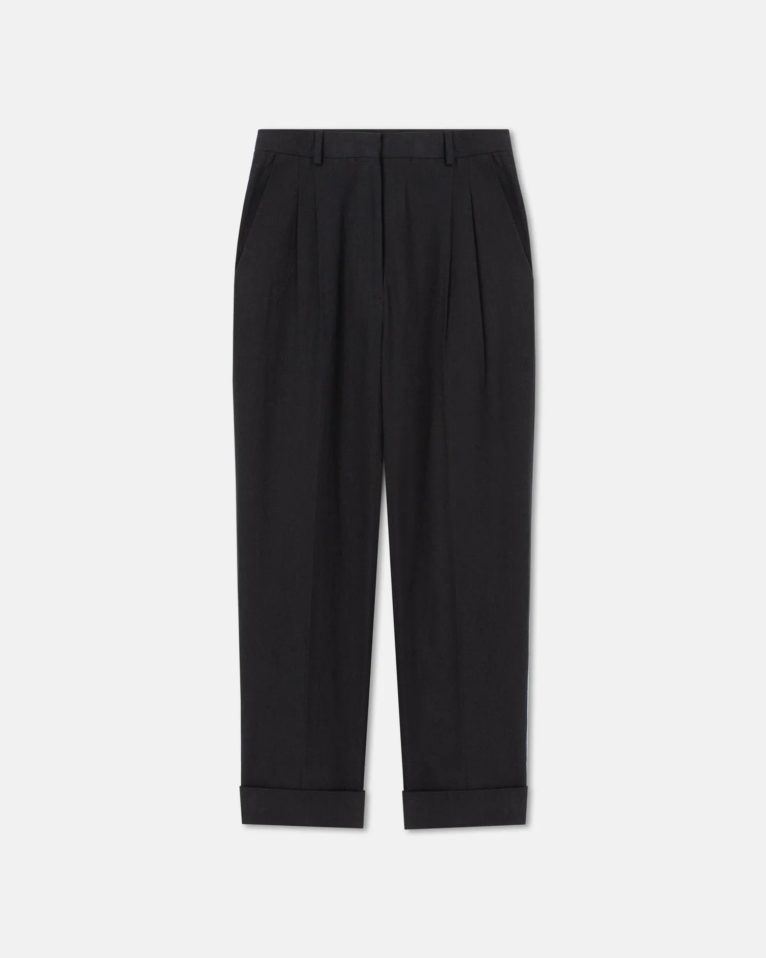 Katrine - Washed-Canvas Pants - Black sold by Nanushka product image thumbnail 5