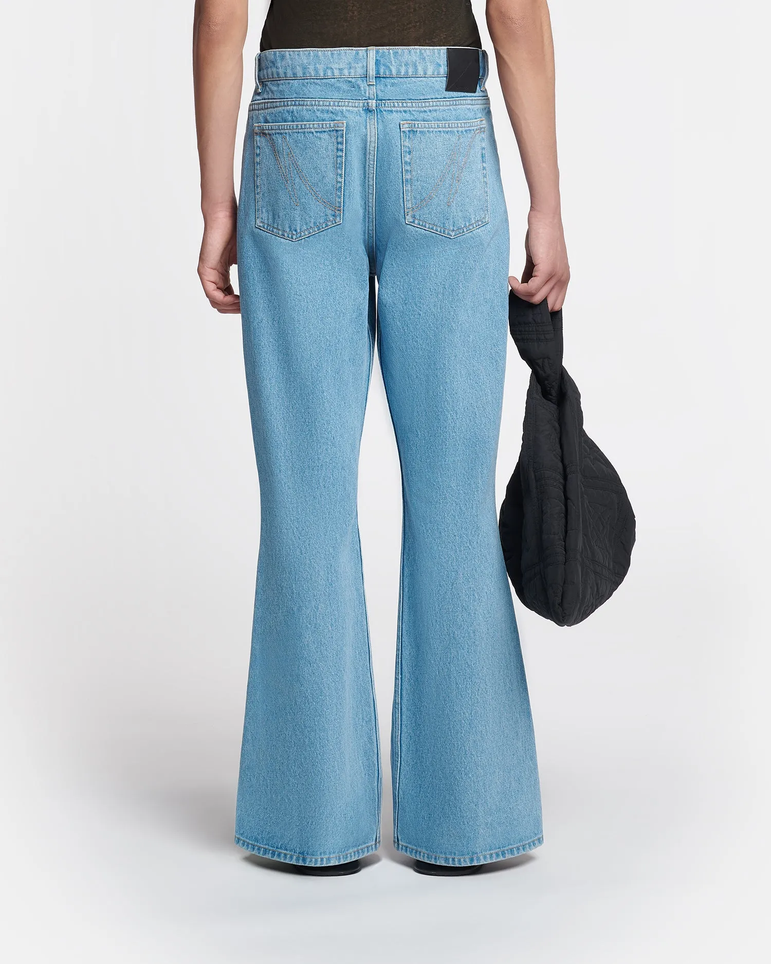 Tore - Bootcut Jeans - Mid Blue sold by Nanushka product image thumbnail 4