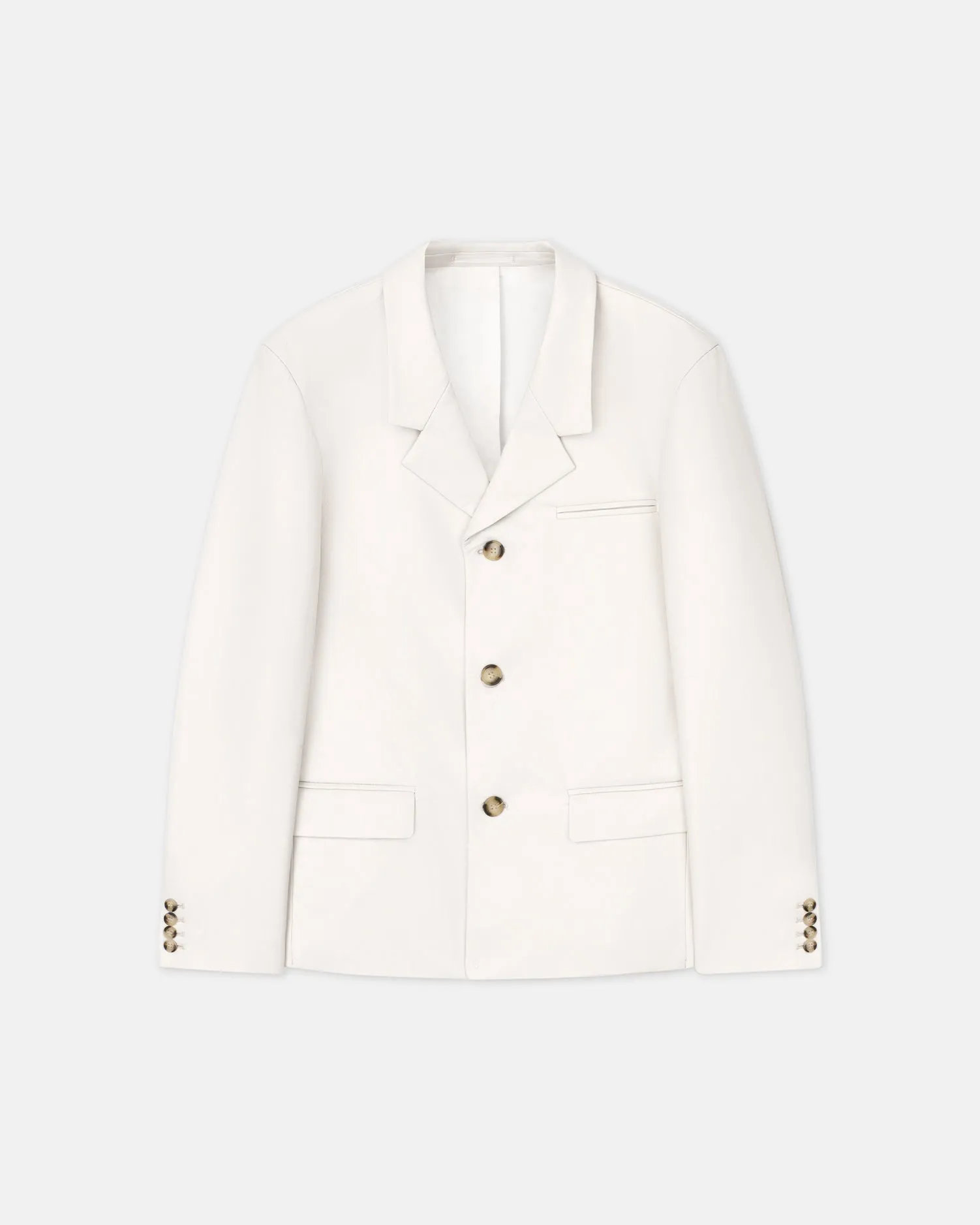 Rox - Regenerated Leather Blazer - Crayon sold by Nanushka product image thumbnail 4