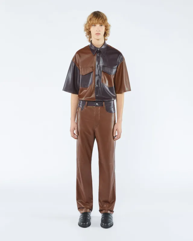 Aric - Sale Anew Upcycled Patchwork Pants - Patchwork Anew sold by Nanushka