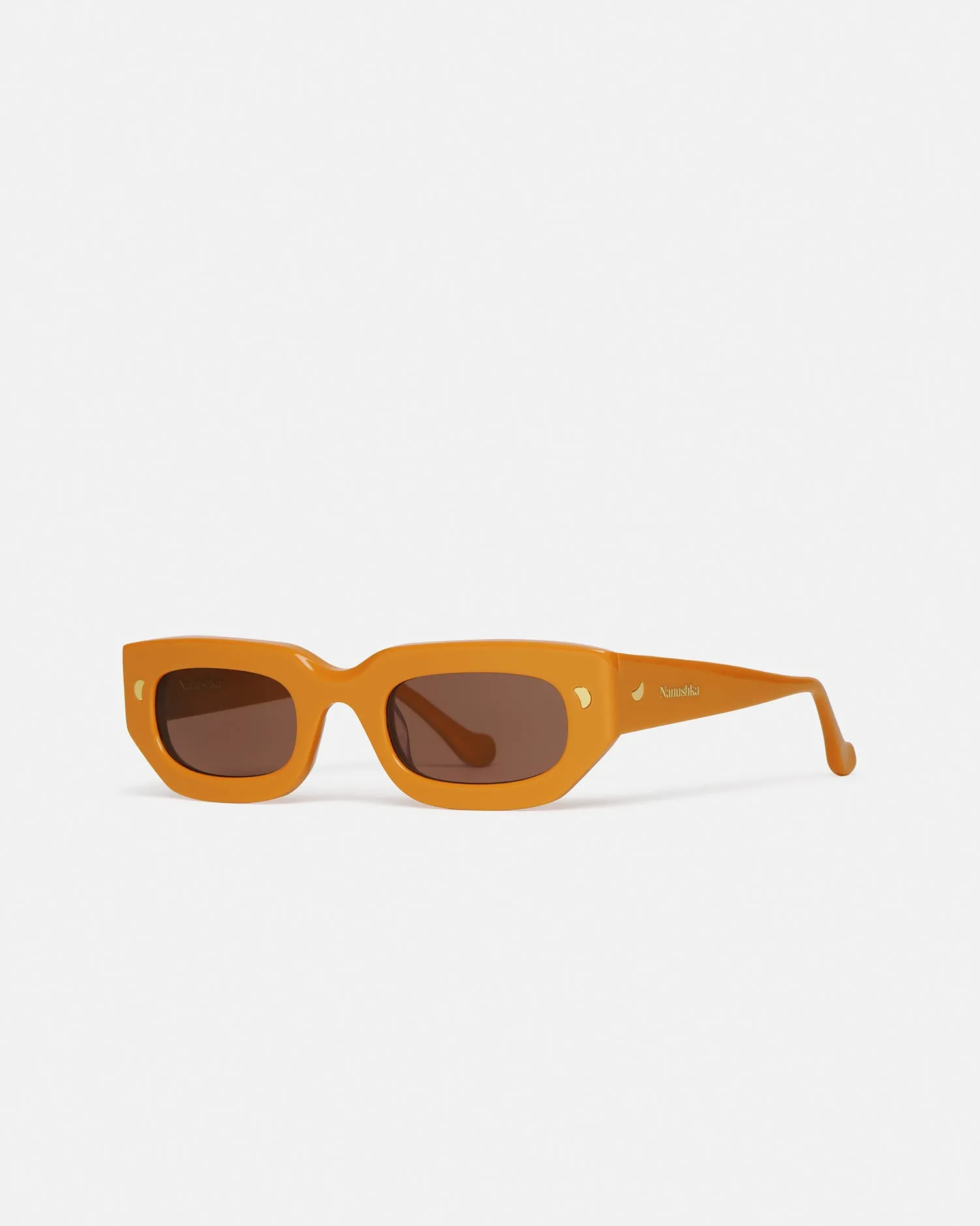 Kadee - Bio Plastic D-Frame Sunglasses - Orange sold by Nanushka product image thumbnail 3