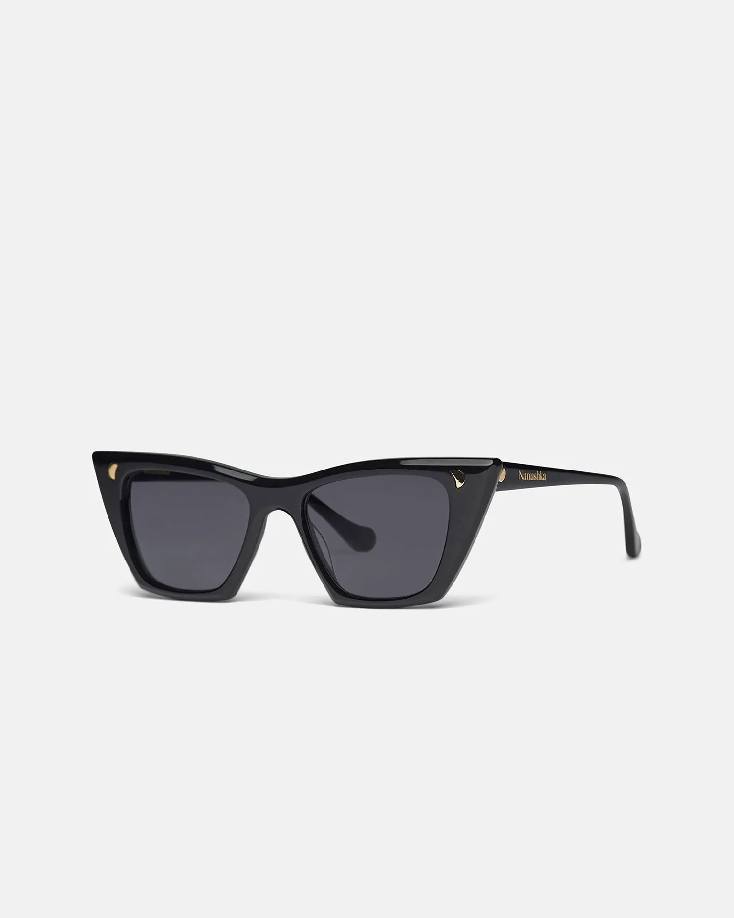 Bruna - Bio-Plastic Sunglasses - Black sold by Nanushka product image thumbnail 2
