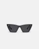 Bruna - Bio-Plastic Sunglasses - Black sold by Nanushka