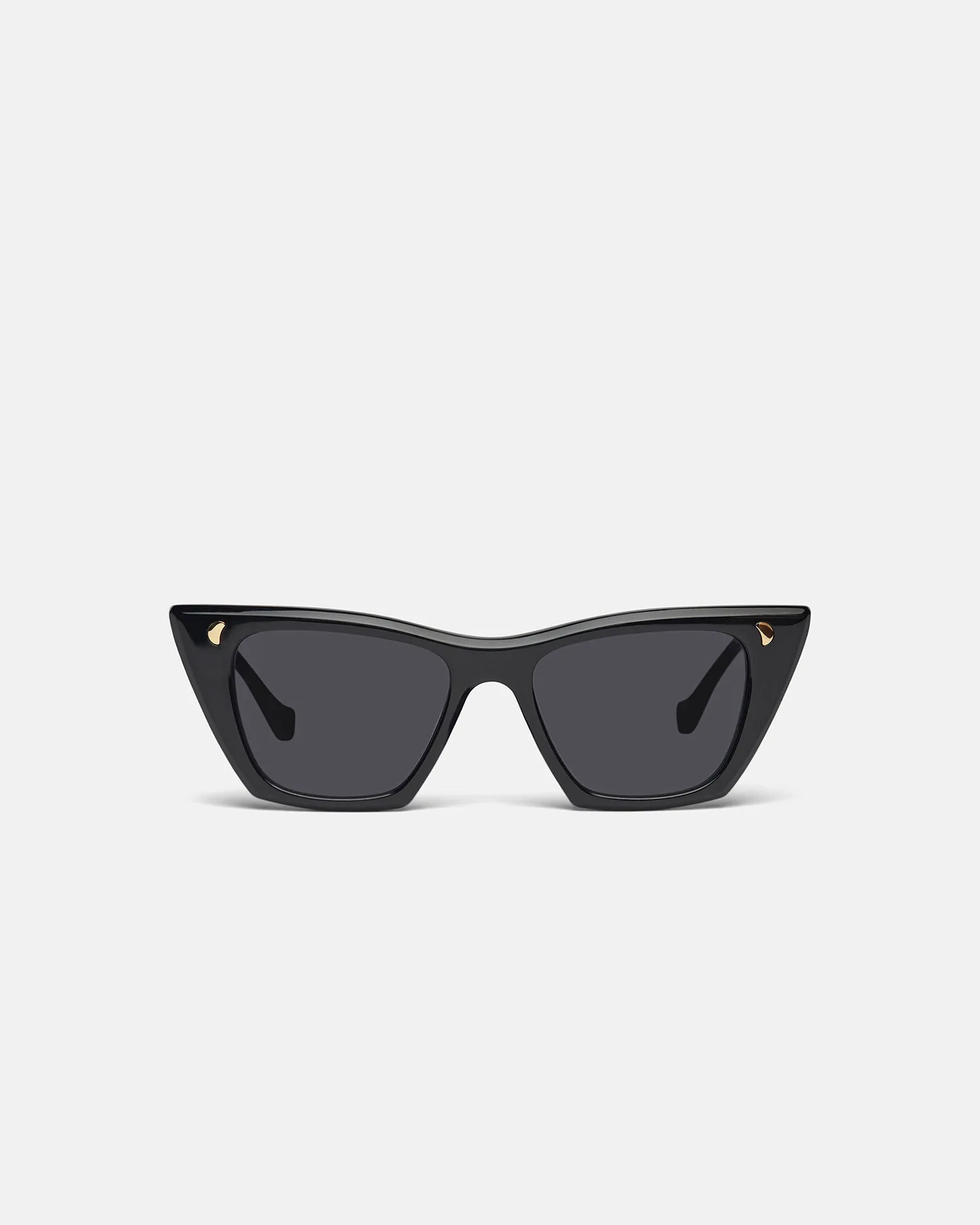 Bruna - Bio-Plastic Sunglasses - Black sold by Nanushka