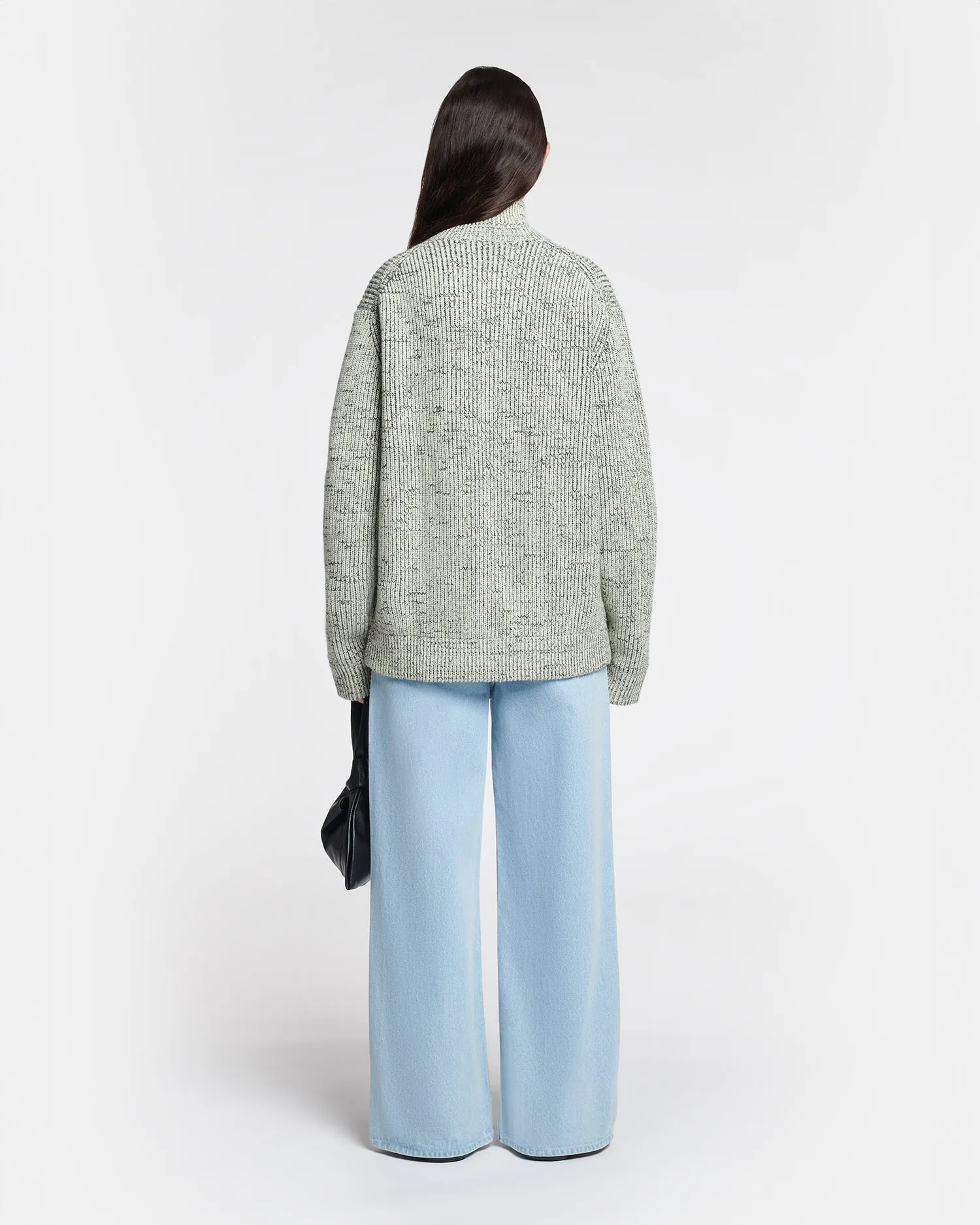 Josine - Crocheted Wide-Leg Jeans - Eco Bleach sold by Nanushka product image thumbnail 2