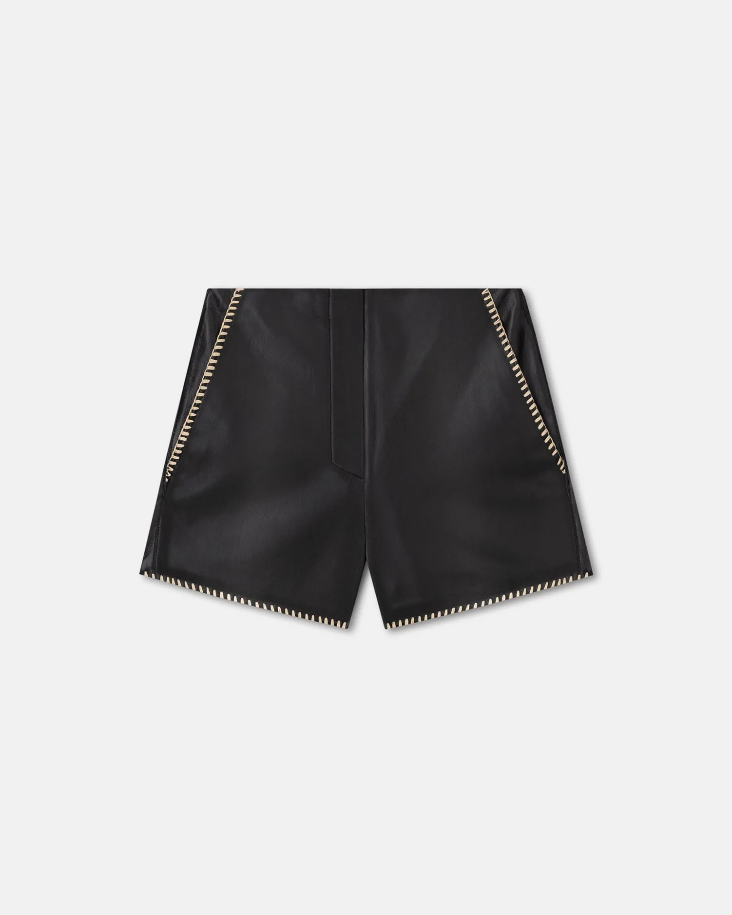 Elza - Okobor™ Alt-Leather Shorts - Black sold by Nanushka product image thumbnail 5