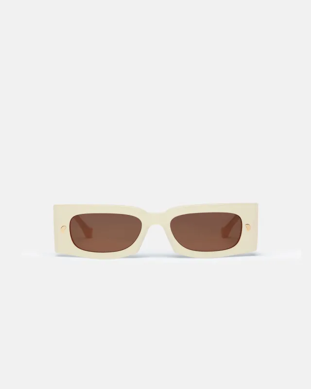 Fenna - Bio-Plastic Sunglasses - Shell sold by Nanushka