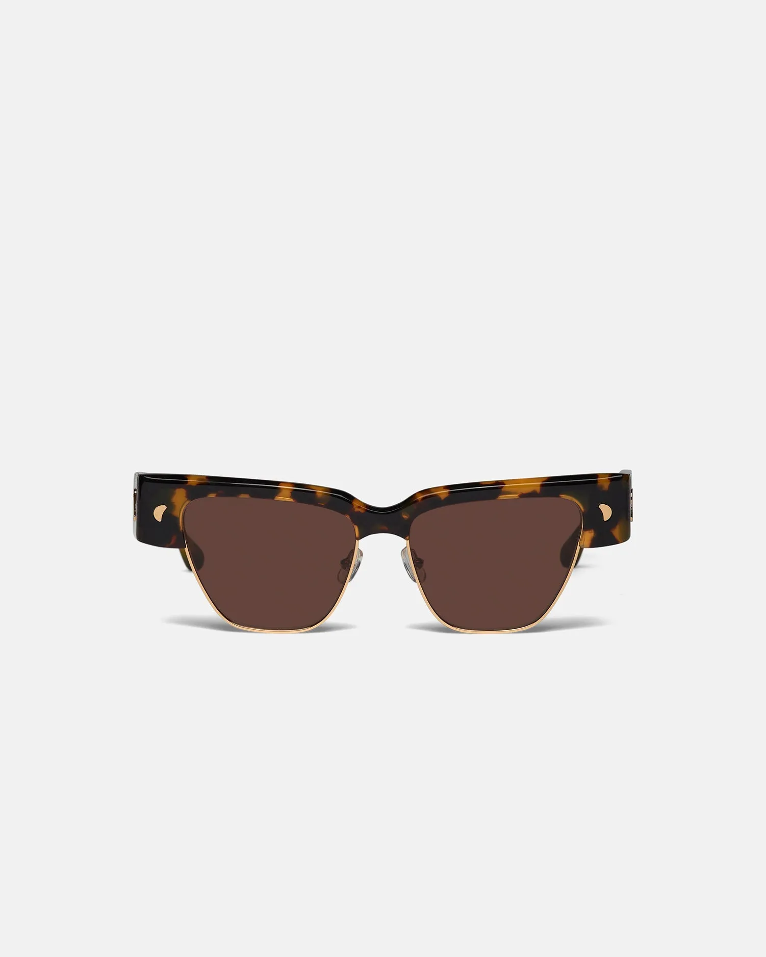 Shako - D-Frame Sunglasses - Tortoishell sold by Nanushka