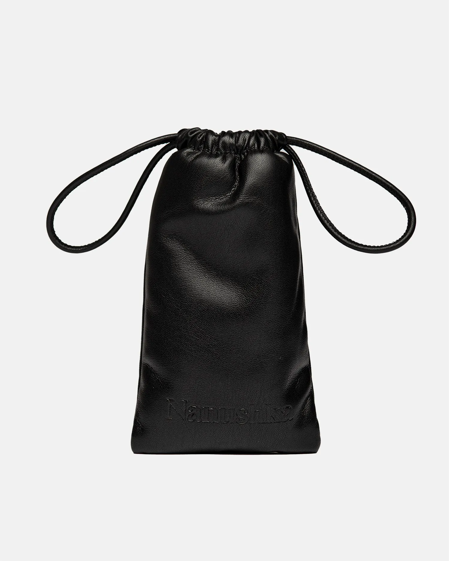 Ruthie - Bio-Plastic Visor Sunglasses - Black sold by Nanushka product image thumbnail 5