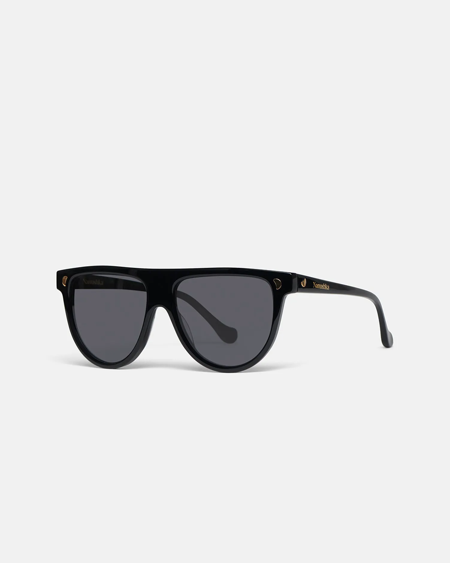 Coleen - Bio-Plastic Sunglasses - Black sold by Nanushka product image thumbnail 2