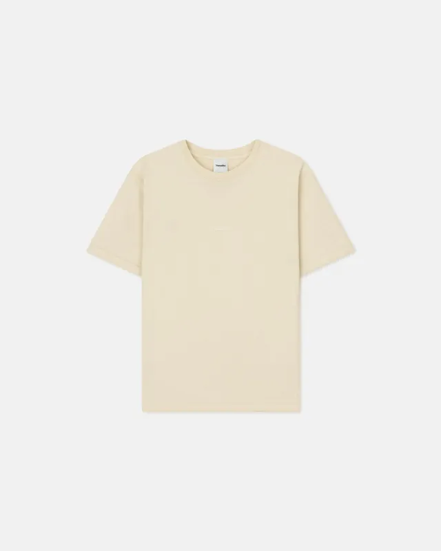 Reece - Embroidered Cotton-Jersey T-Shirt - Shell sold by Nanushka