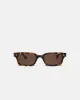 Albin - Plastic Sunglasses - Dark Amber sold by Nanushka