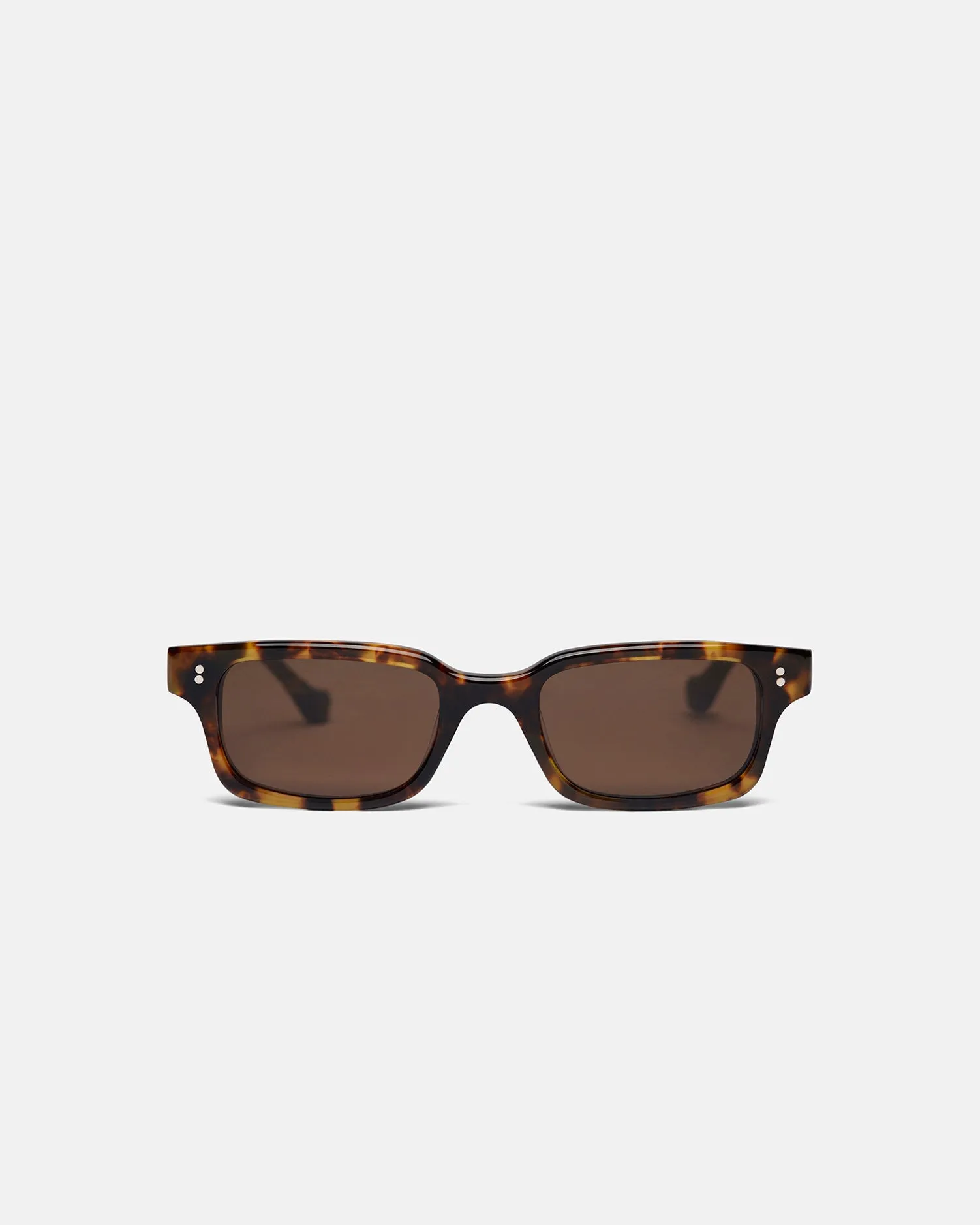 Albin - Plastic Sunglasses - Dark Amber sold by Nanushka