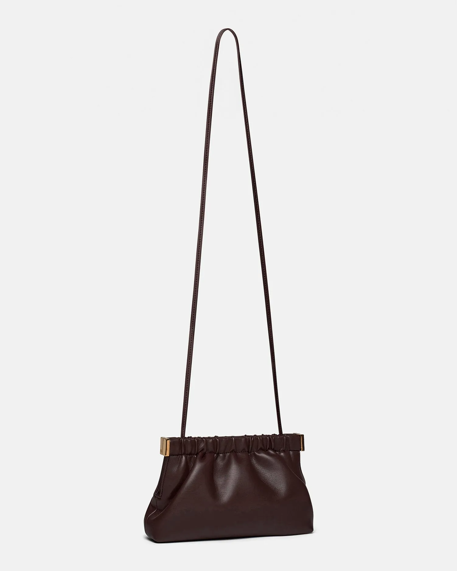 The Bar Clutch Mini - Alt-Nappa Clutch - Coffee Bean sold by Nanushka product image thumbnail 2