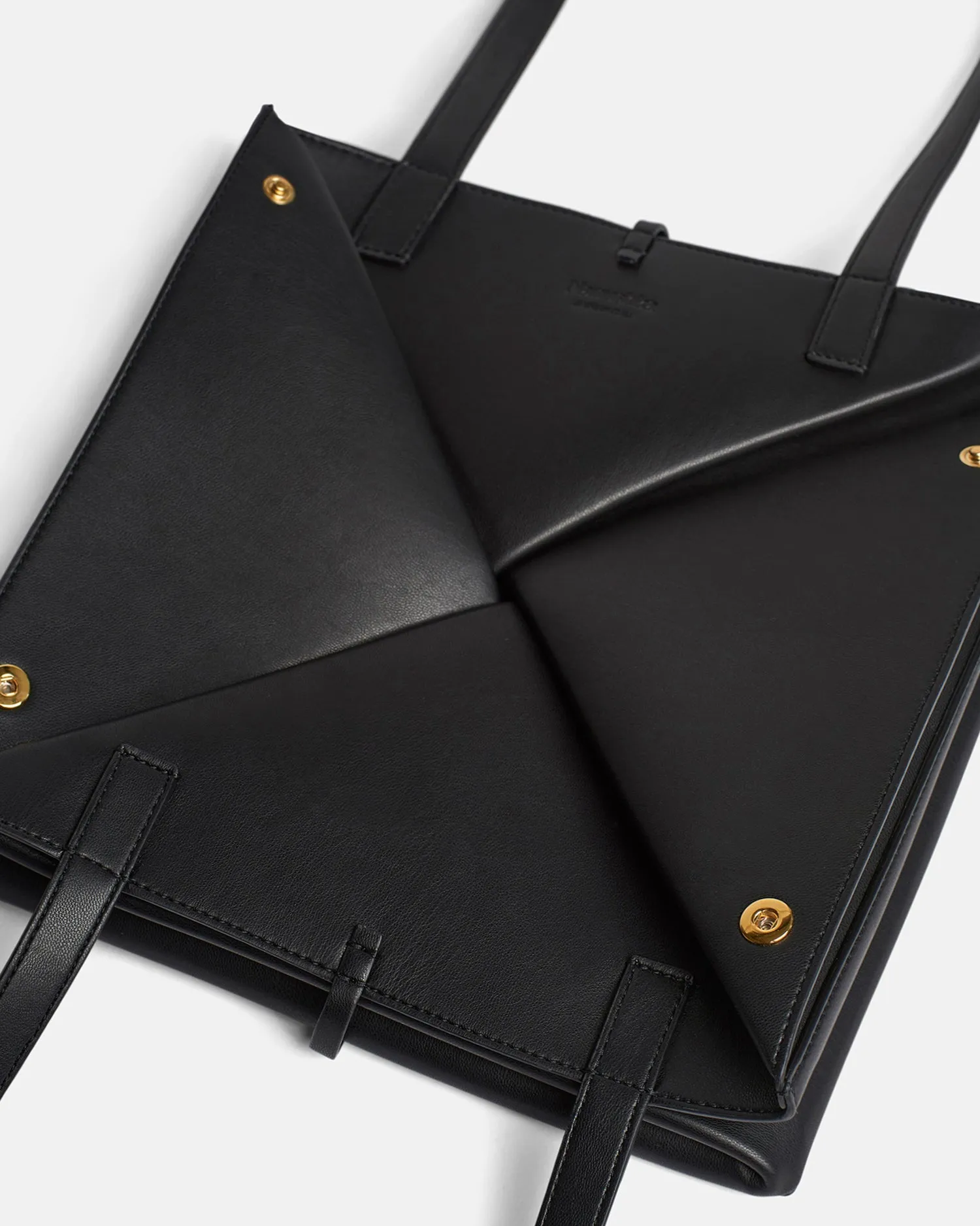 The Origami Tote - Alt-Nappa Tote - Black sold by Nanushka product image thumbnail 5