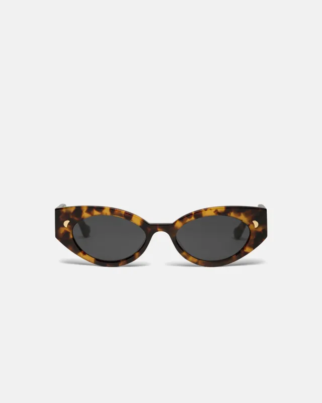 Azalea - Bio-Plastic Cat-Eye Sunglasses - Tortoishell sold by Nanushka