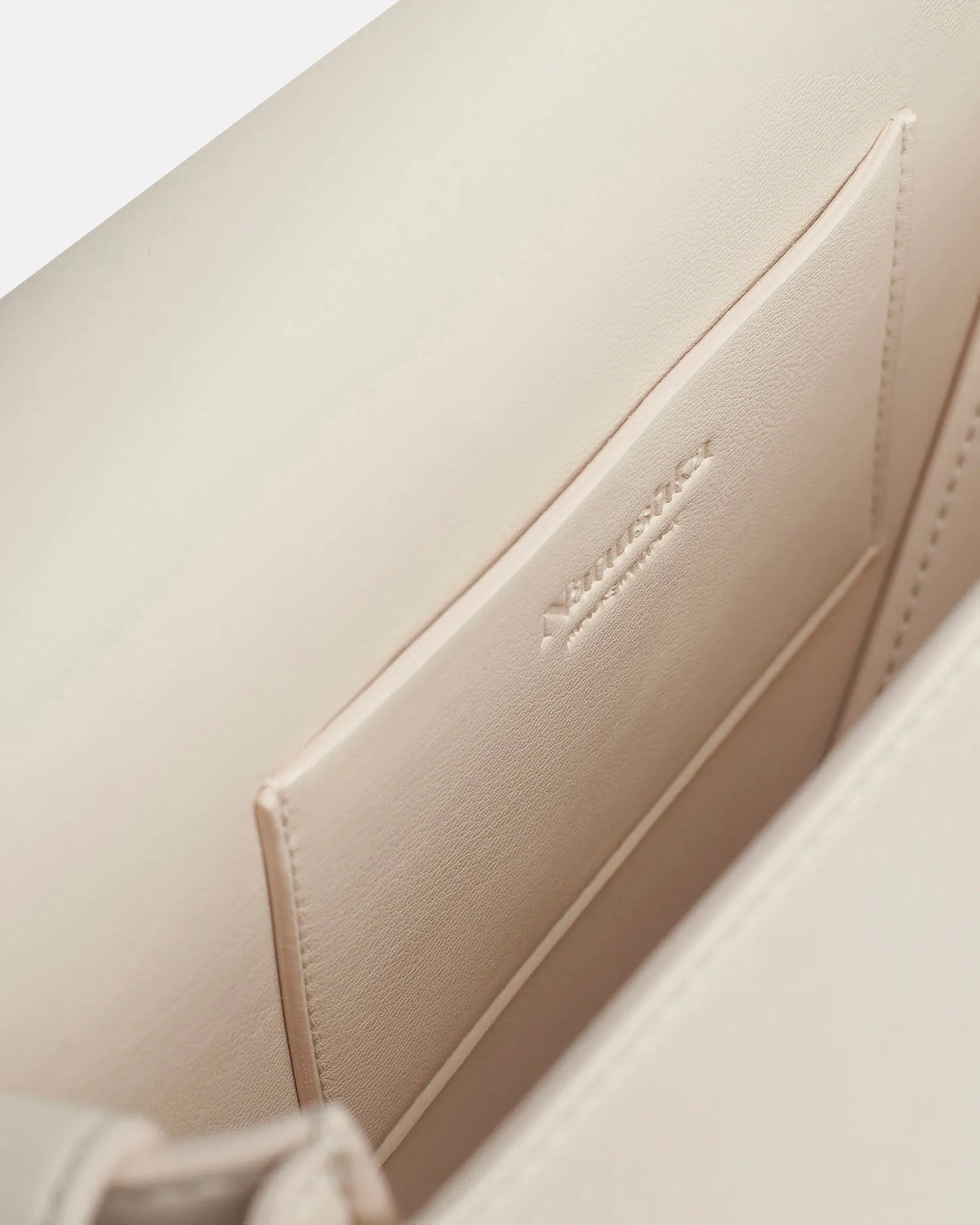 The Triangle Bag Medium - Alt-Nappa Shoulder Bag - Off - Off WhiteCreme sold by Nanushka product image thumbnail 5