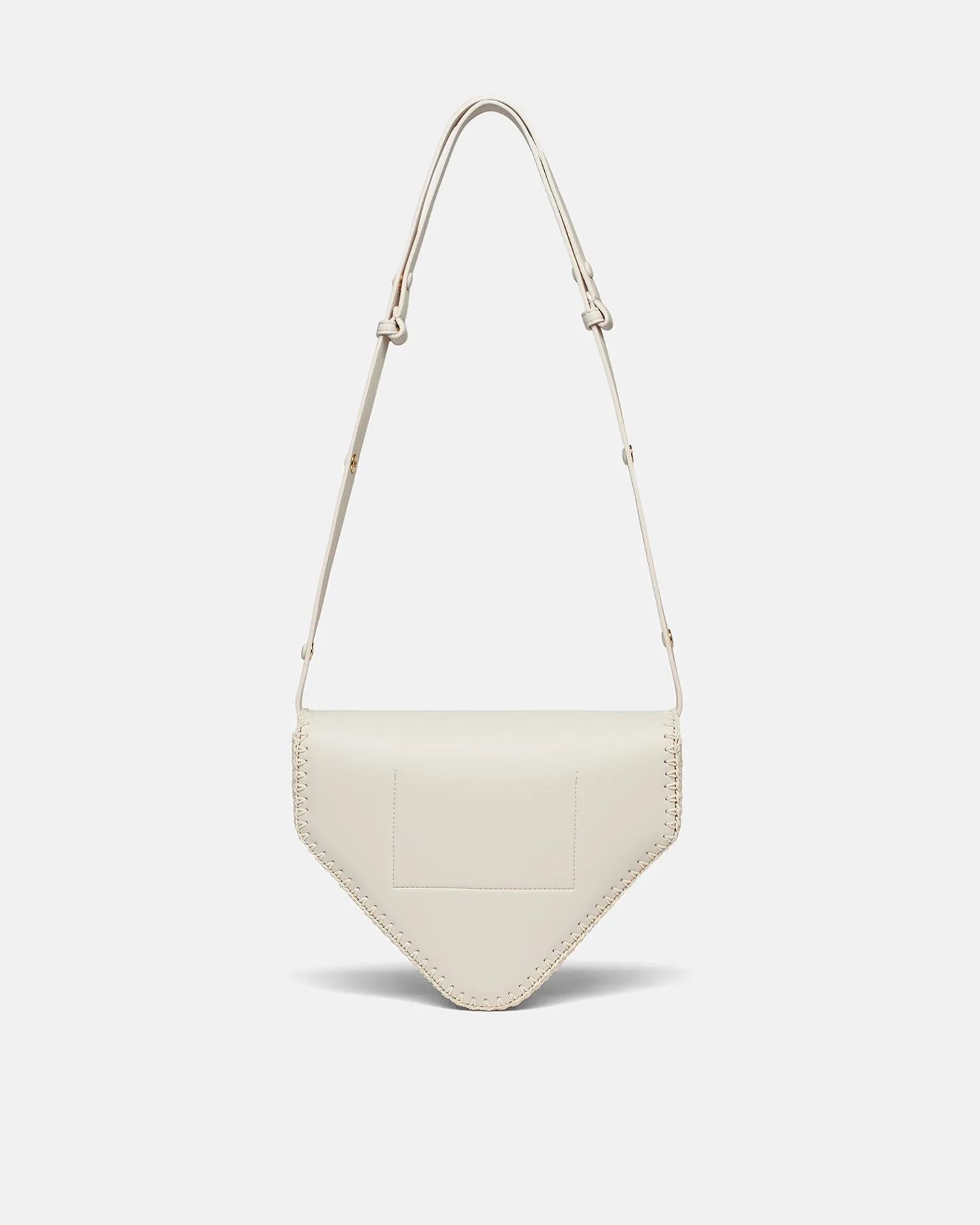 The Triangle Bag Medium - Alt-Nappa Shoulder Bag - Off - Off WhiteCreme sold by Nanushka product image thumbnail 4