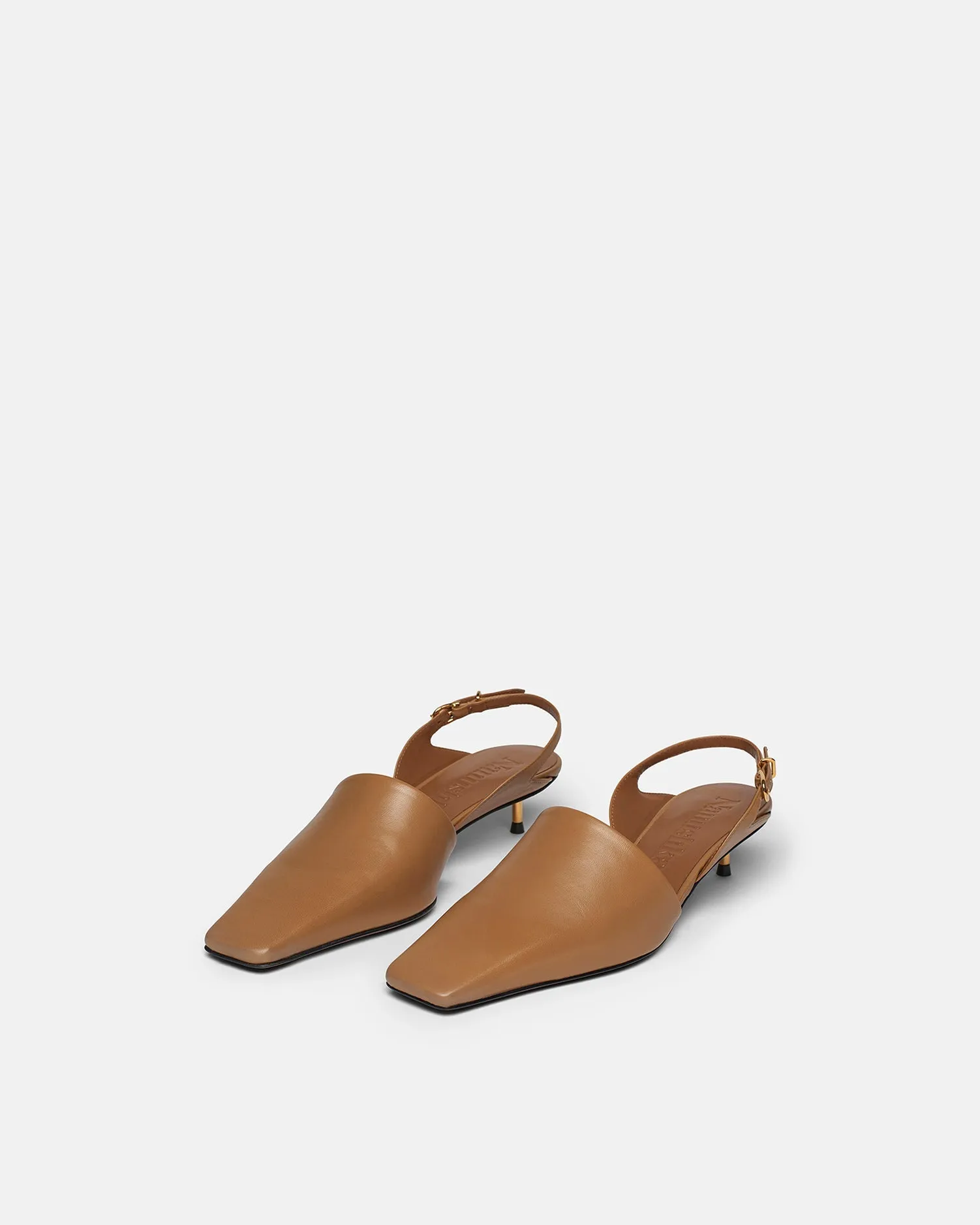 Enaji - Leather Sandals - Nut Brown sold by Nanushka product image thumbnail 2