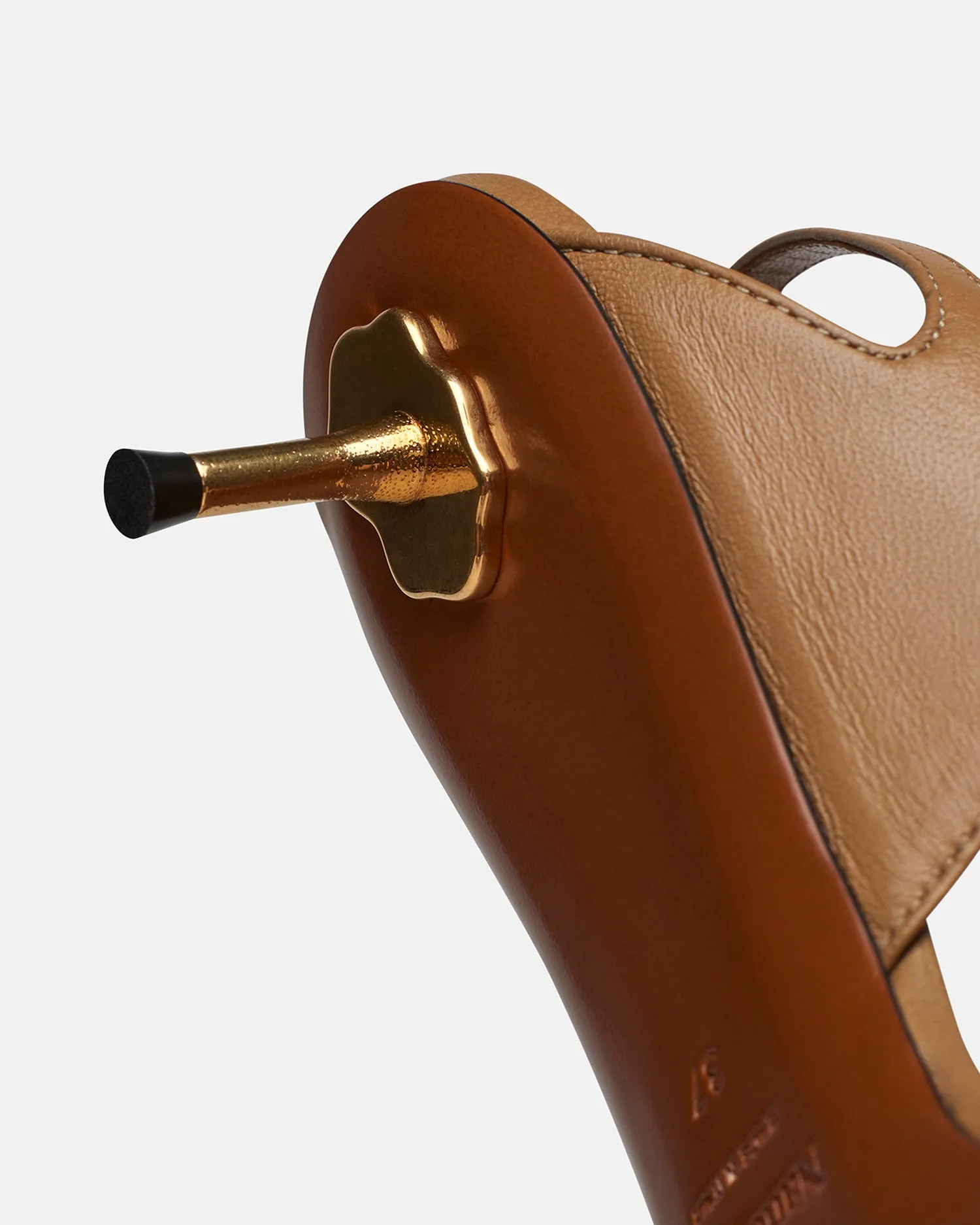 Enaji - Leather Sandals - Nut Brown sold by Nanushka product image thumbnail 5