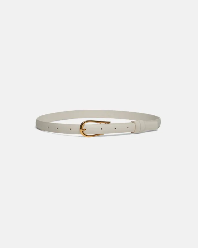 Selene - Alt-Nappa Belt - Off - Off White sold by Nanushka