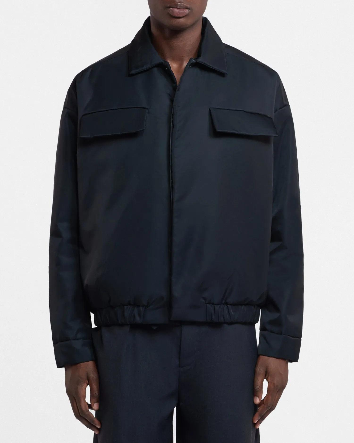 Saem - Econyl® Jacket - Black sold by Nanushka