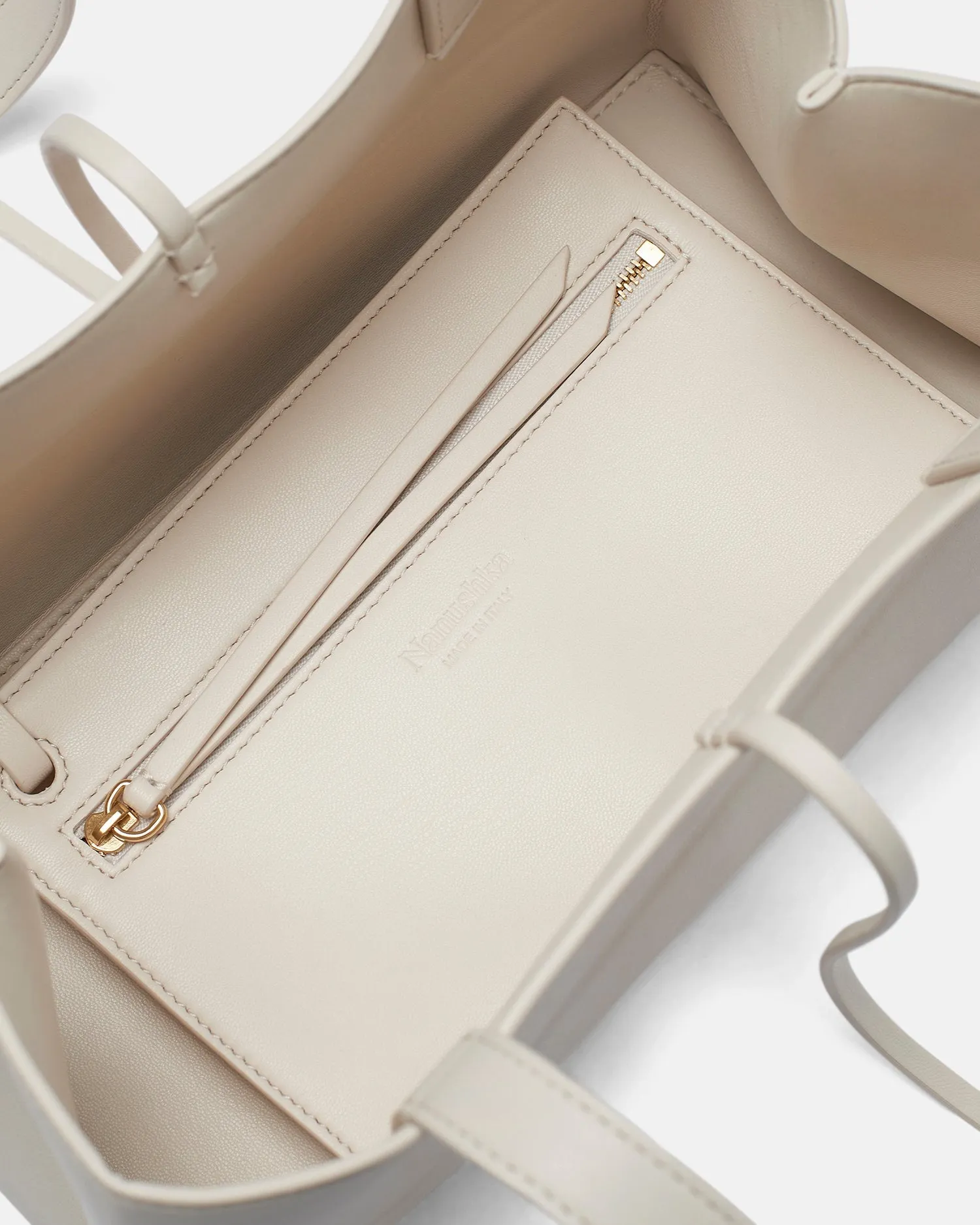 The Origami Bag - Alt Nappa Bag - Off - Off White sold by Nanushka product image thumbnail 3