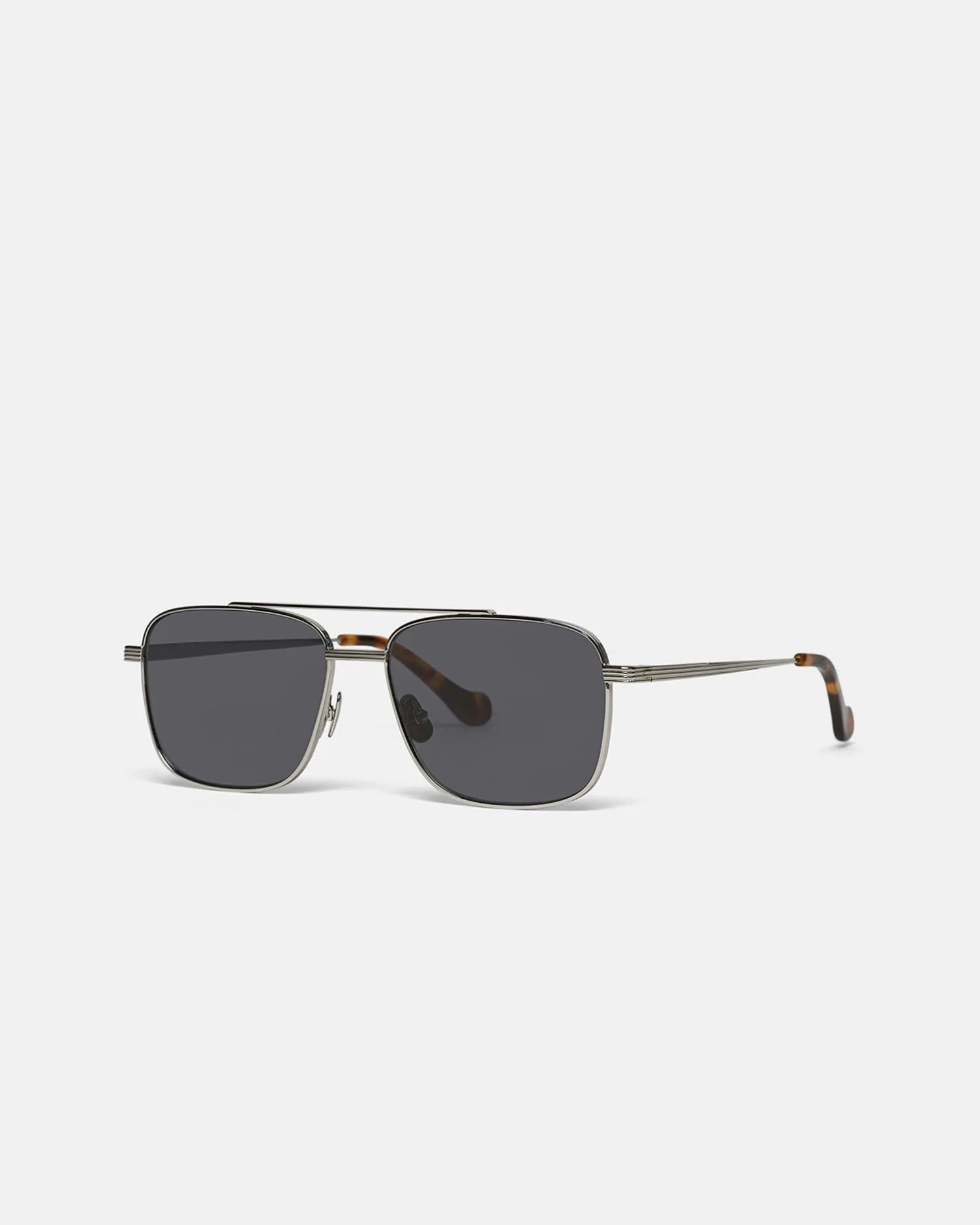 Sare - Metal Aviator Sunglasses - Silver sold by Nanushka product image thumbnail 2