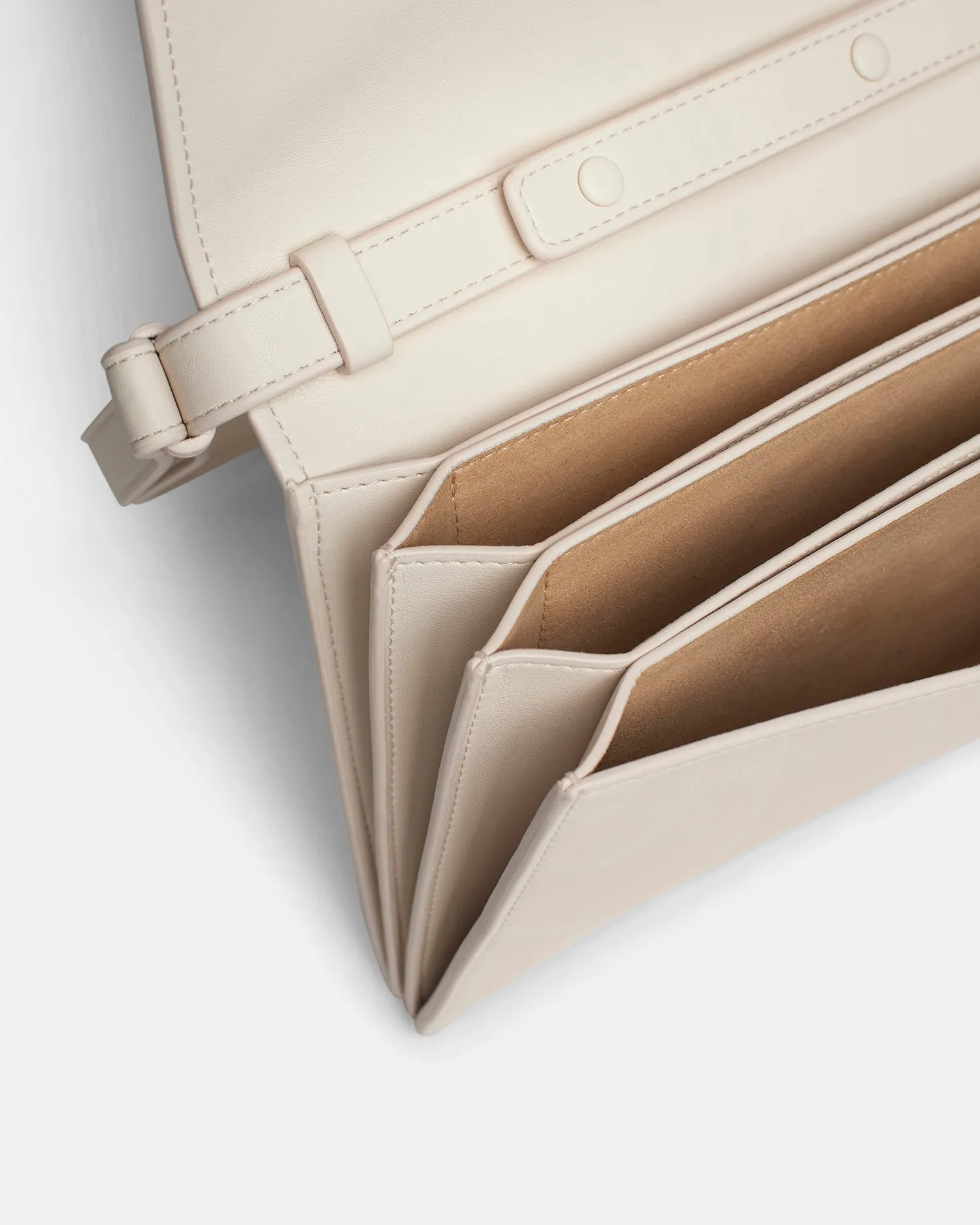 The Concertina Large - Alt-Nappa Shoulder Bag - Off - Off White sold by Nanushka product image thumbnail 5