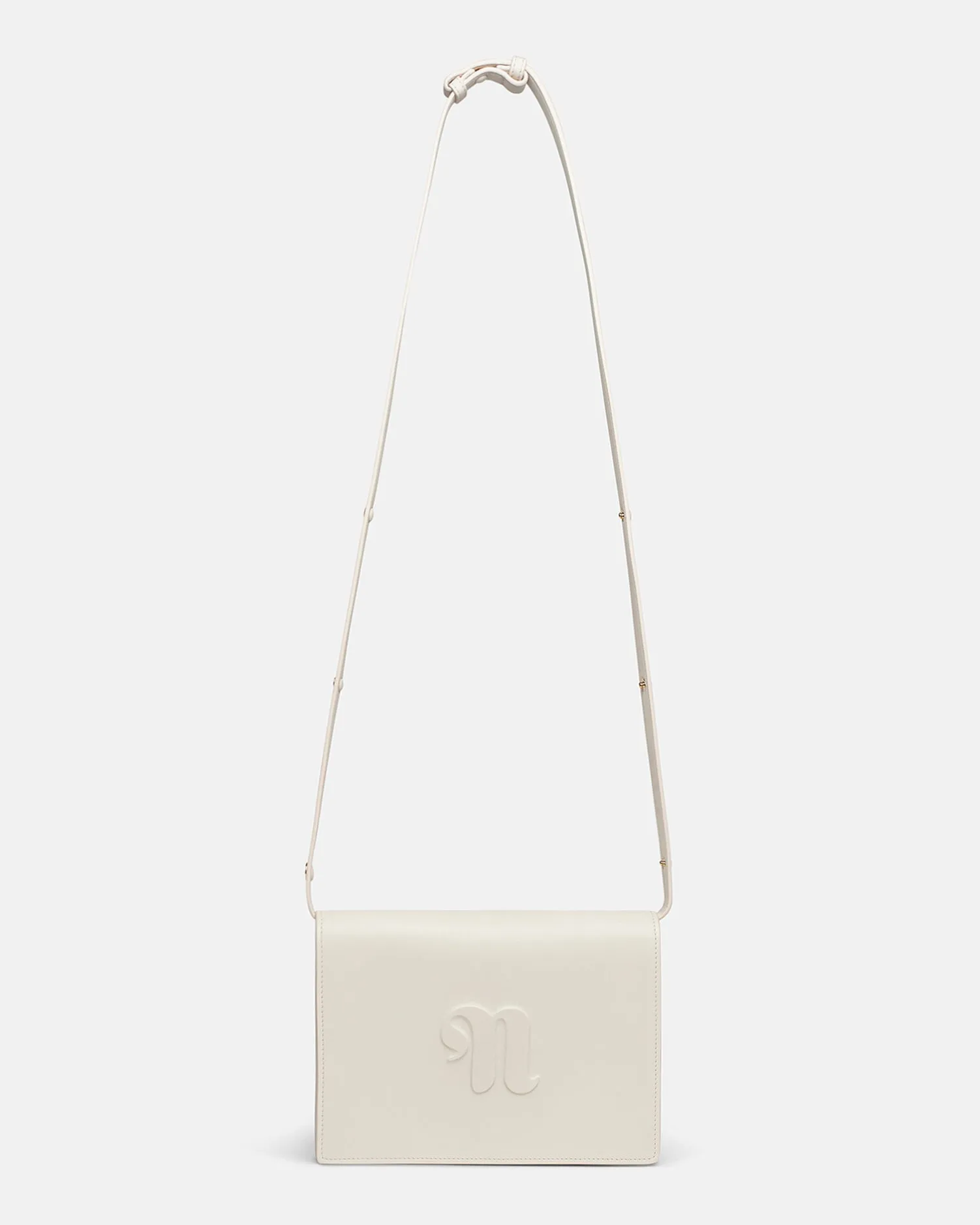 The Concertina Large - Alt-Nappa Shoulder Bag - Off - Off White sold by Nanushka product image thumbnail 4