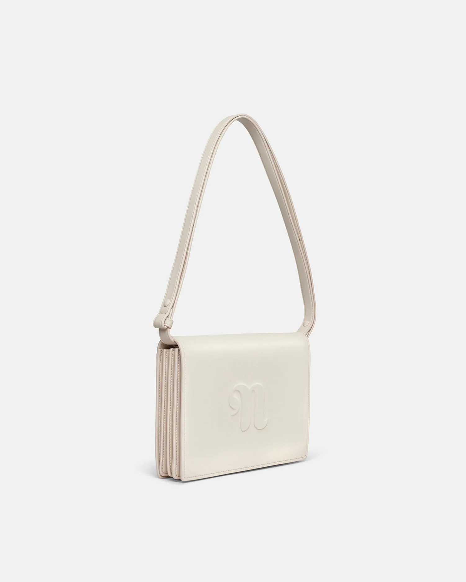 The Concertina Large - Alt-Nappa Shoulder Bag - Off - Off White sold by Nanushka product image thumbnail 2