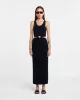 Dione - Sale Cutaway Waist Dress - Black sold by Nanushka